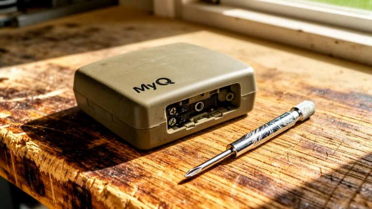 myq garage door opener offline