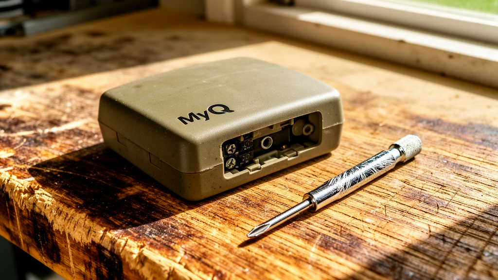 myq garage door opener offline